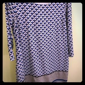 Old Navy Boat Neck 3/4 sleeve dress